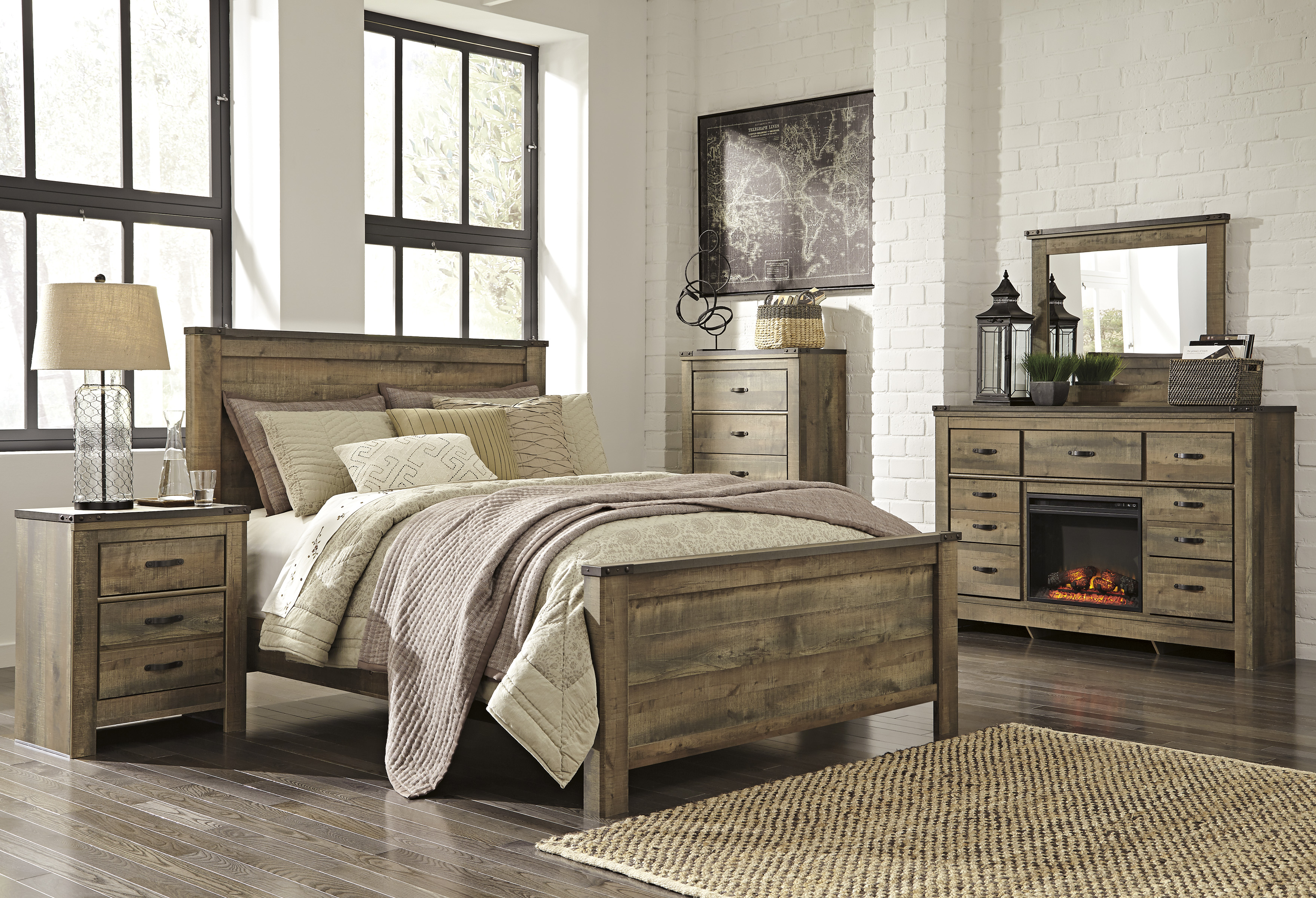 barnwood look bedroom furniture armoire